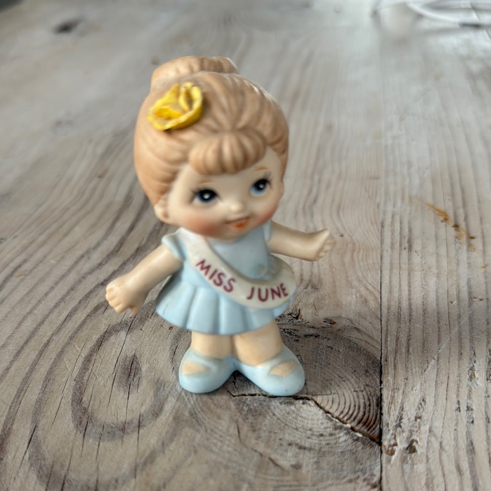 Vintage Miss June Figurine